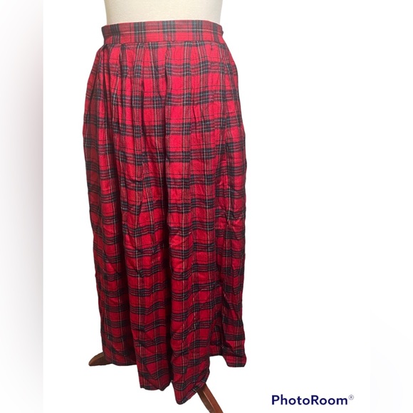 Vintage Dresses & Skirts - Vintage 90s Plaid Skirt